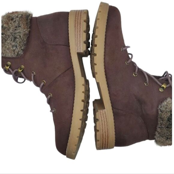 Cliffs By White Mountain Pearson Ankle Boot Women's Size 10 Brown - Picture 13 of 16